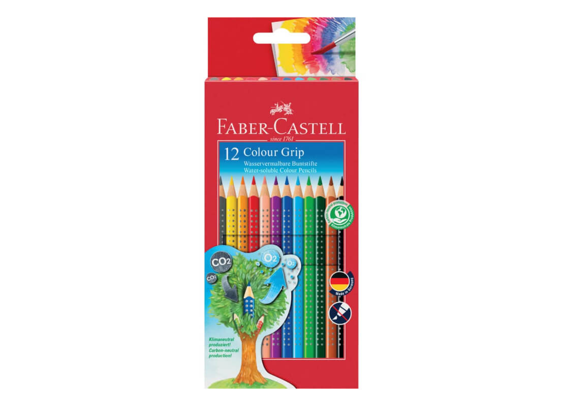 Bild 1 FABER-CASTELL Buntstift Colour GRIP VE12